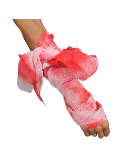 Halloween Fantasia Bandagem de Sangue 10m - Popper