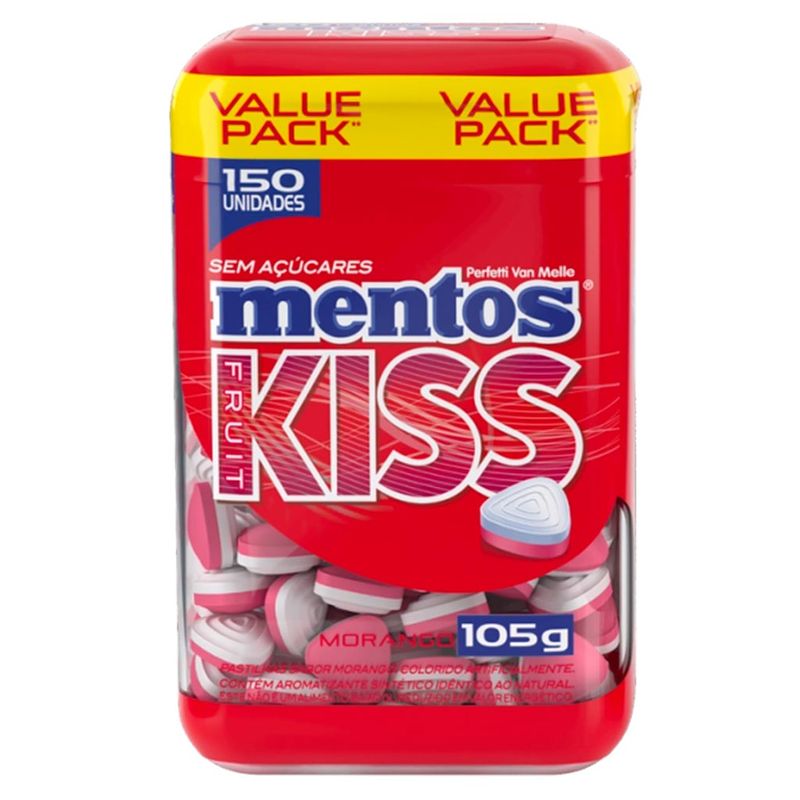 Pastilha-Mentos-Kiss-Fruit-Morango-105g---Perfetti