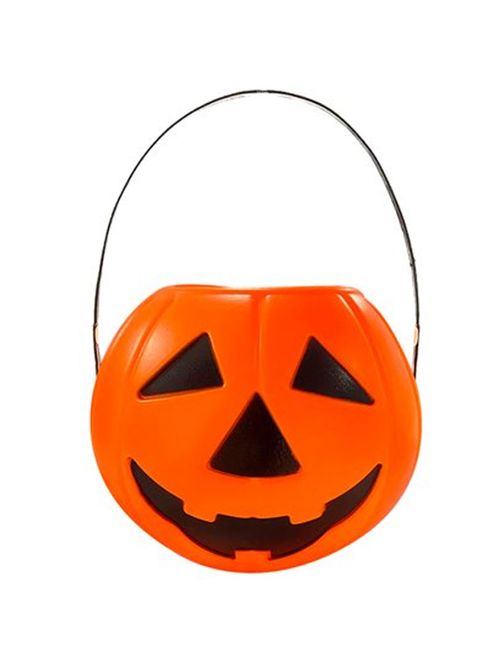 Halloween Enfeite Balde Abóbora Ref.H016 - Silver Festas