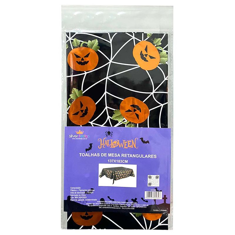 Halloween-Toalha-Plastica-Teia-Aranha-137x274cm---Silver-Festas