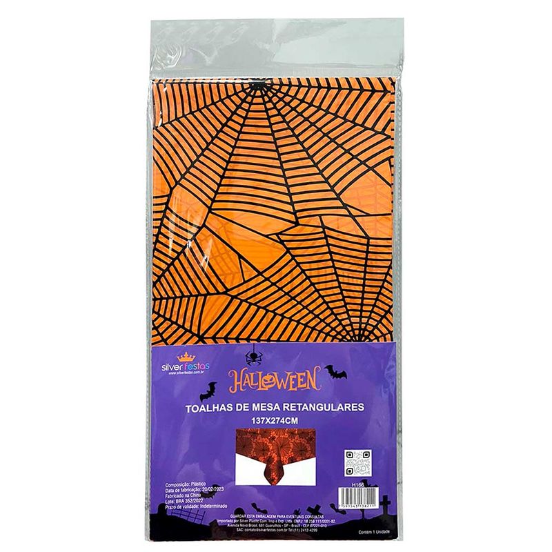 Halloween-Toalha-Plastica-Abobora-137x183cm---Silver-Festas