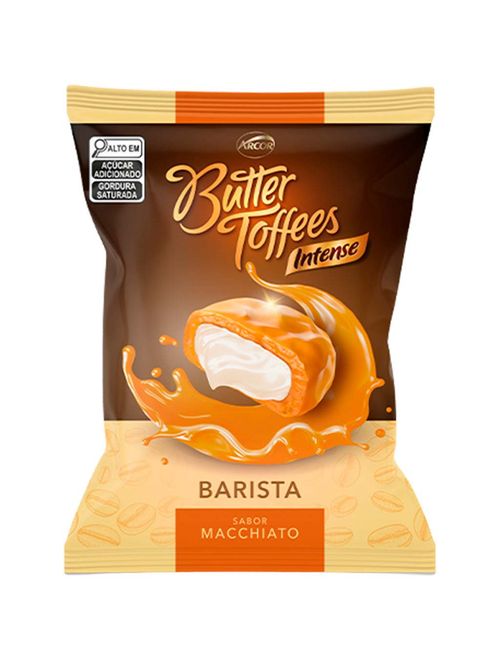 Bala Butter Toffees Intense Barista Macchiato 500g - Arcor
