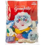 Balao-GranFesta-Redondo-Tamanho-9-Sortido-c-50---Pic-Pic