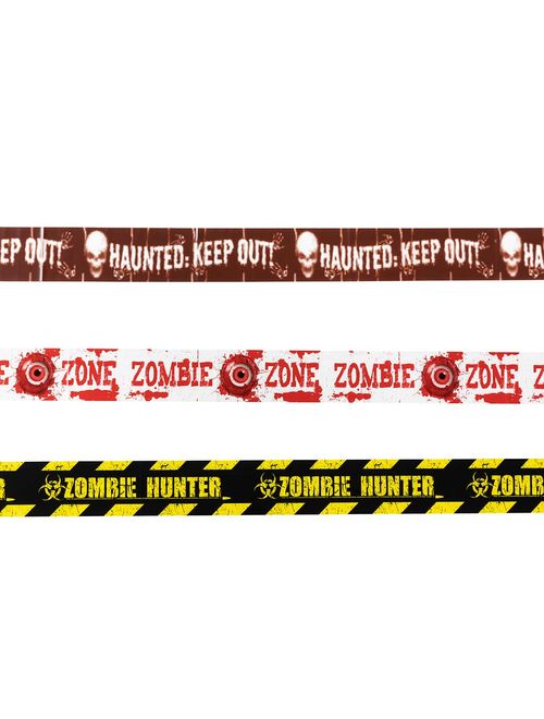 Halloween Fita de Isolamento c/3 Ref.H211 - Silver Festas