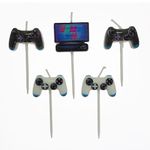Velas-Aniversario-Game-c-5---Silver-Festas