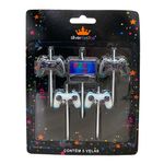 Velas-Aniversario-Game-c-5---Silver-Festas