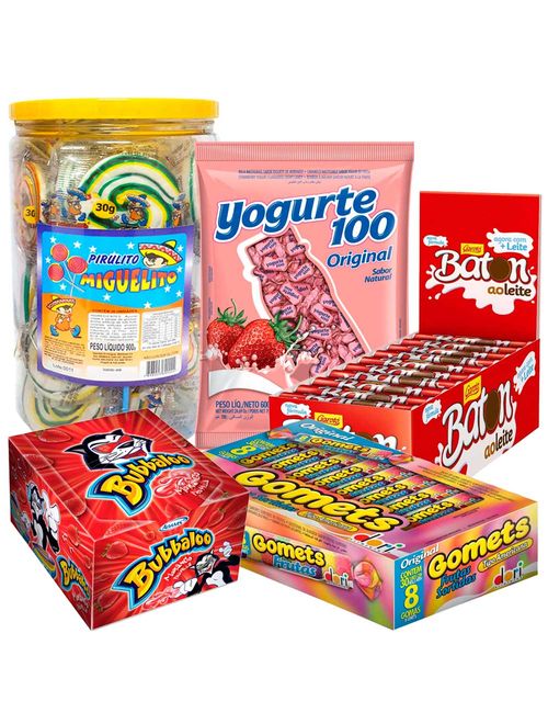Kit Festa Doces Sortidos - 30 pessoas
