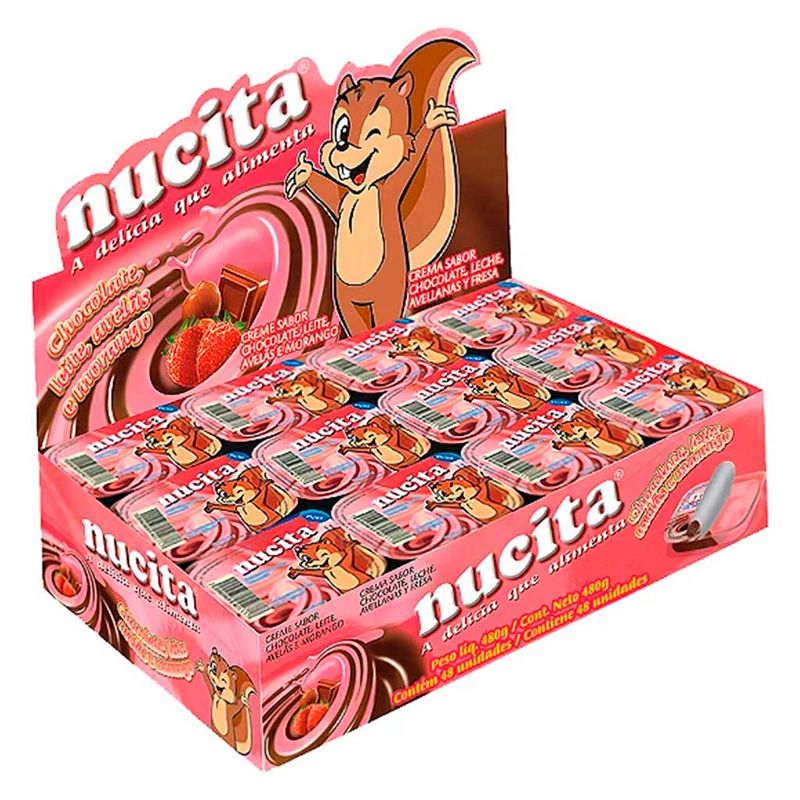 Creme-Chocolate-Avela-e-Morango-10g-c-48---Nucita