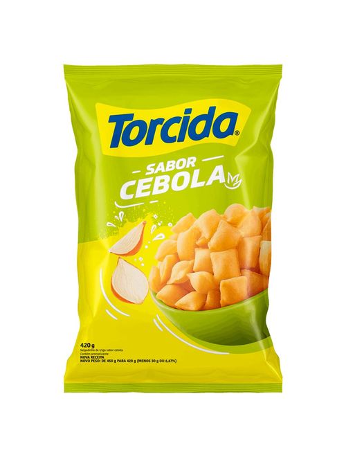 Salgadinho Torcida Cebola 420g - Lucky