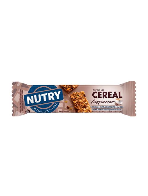 Barra de Cereais Nutry Cappuccino c/3 - Nutrimental
