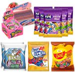 Kit-Doces-Sortidos-Aniversario-Infantil---Lembrancinhas-de-Festa-Sacolinha-Surpresa-Para-50-Pessoas