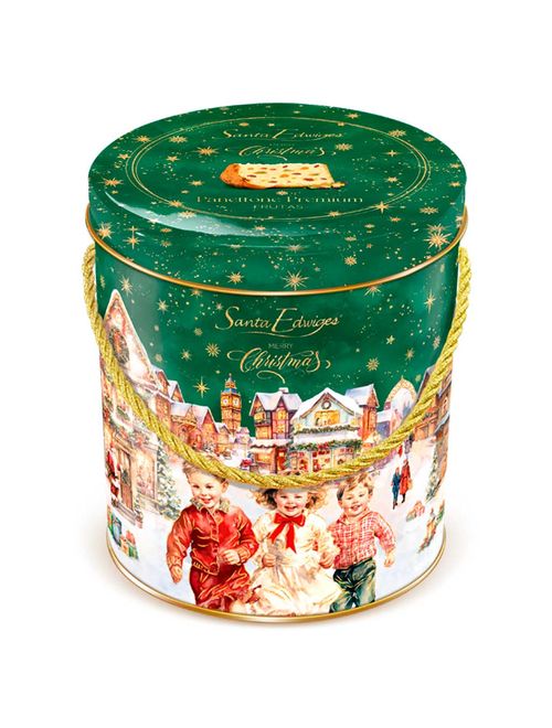 Panettone Frutas Cristalizadas Lata 400g - Santa Edwiges