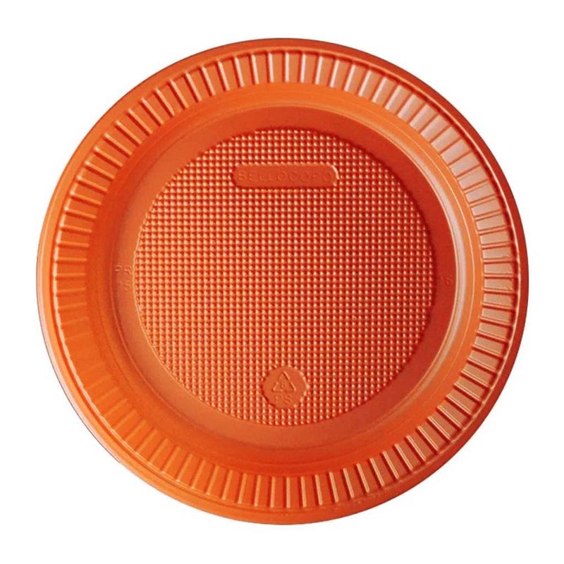 Prato-Descartavel-Laranja-15cm-c-10---Bello