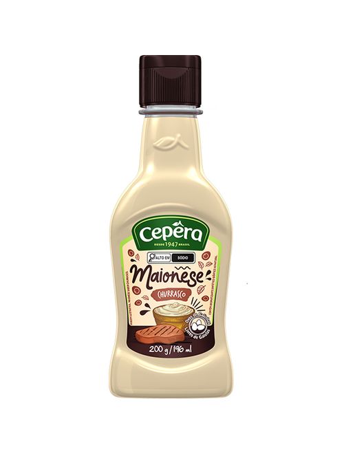 Maionese Churrasco 200g - Cepêra