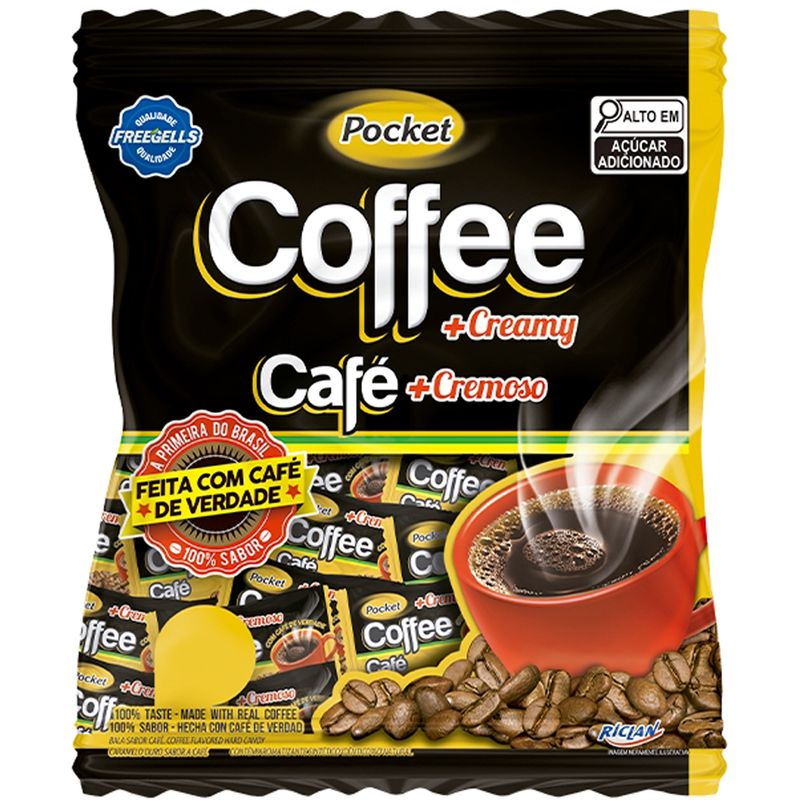 Bala-Dura-Pocket-Cremosa-Coffee-Freegells-50g---Riclan
