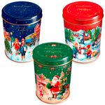 Kit-3-Latas-Colecionaveis-Mini-Butter-Cookies-Natal-100g---Santa-Edwiges