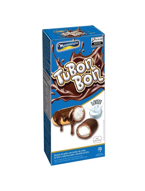 Wafer Tubon Bon Leite 30g - Montevérgine