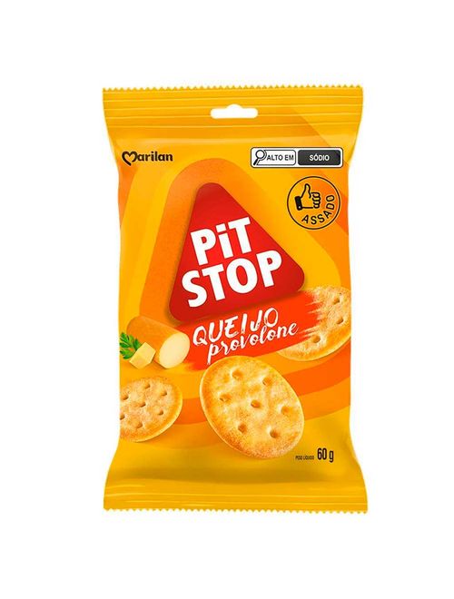 Petisco Pit Stop Sabor Queijo Provolone 60g - Marilan