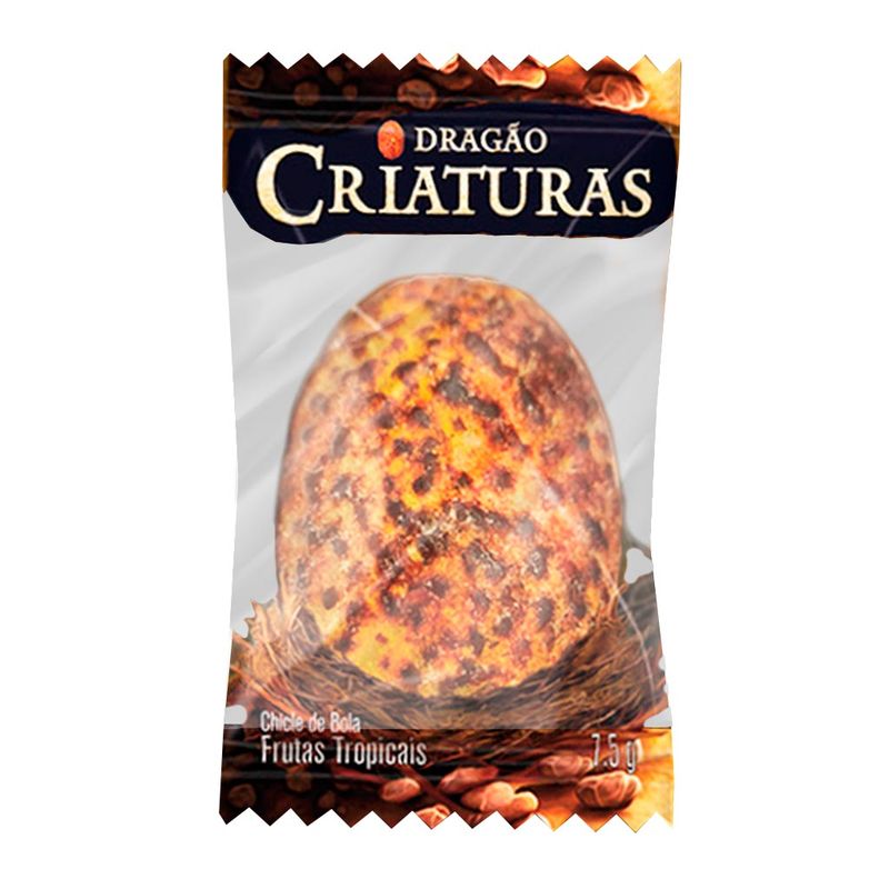 Chiclete-Criaturas-Dragao-Halloween-Frutas-Tropicais-300g---Sukest