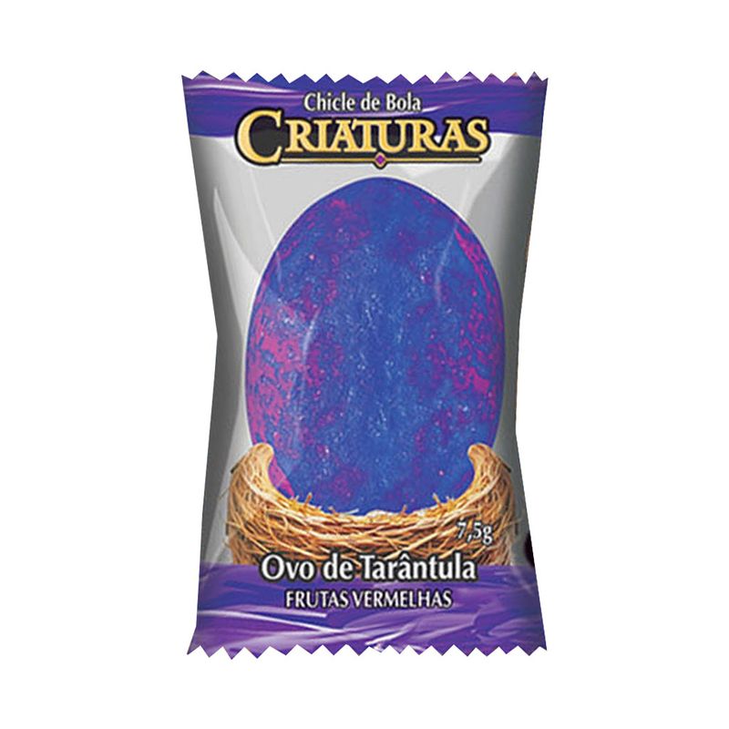 Chiclete-Criaturas-Tarantula-Halloween-Frutas-Vermelhas-300g---Sukest