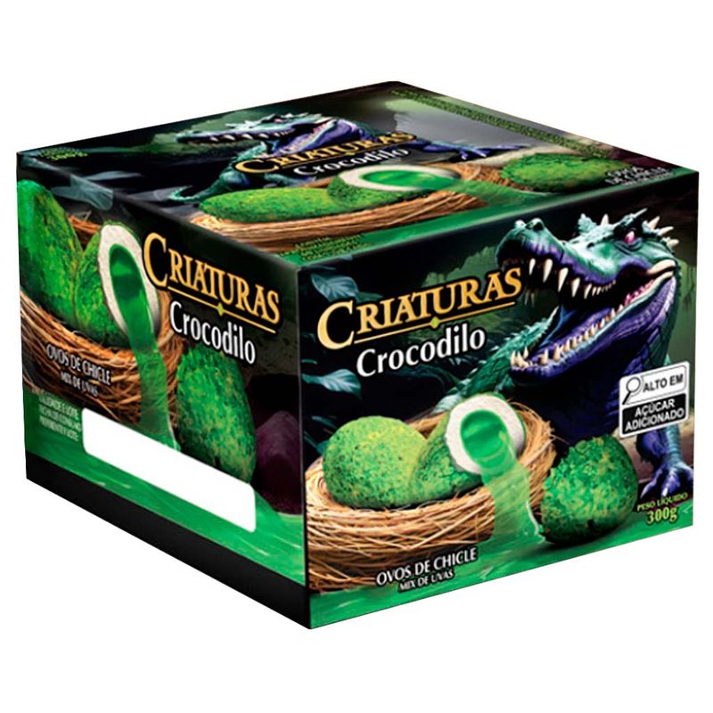 Chiclete-Criaturas-Crocodilo-Halloween-Mix-de-Uvas-300g---Sukest