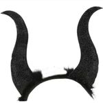 Halloween-Fantasia-Tiara-Chifres-Brilhantes-Preto---Issam