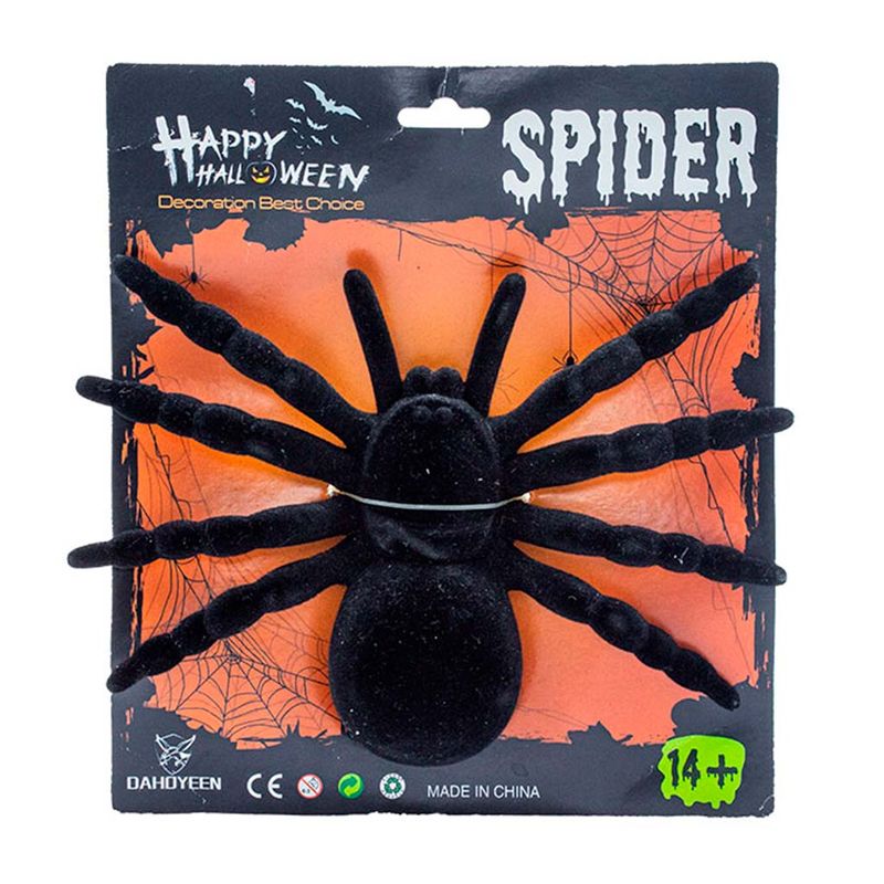 Halloween-Enfeite-Aranha-Veludo-Decorativa-135x20cm---Issam