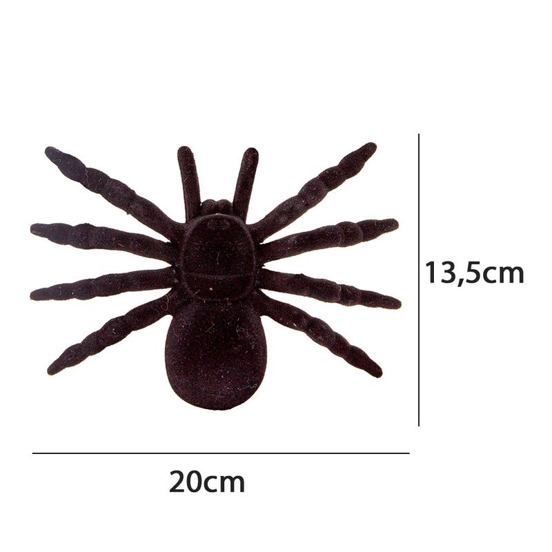 Halloween-Enfeite-Aranha-Veludo-Decorativa-135x20cm---Issam
