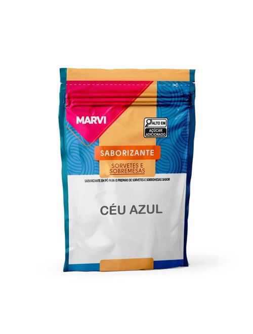 Sabor em Pó Céu Azul 100g - Marvi
