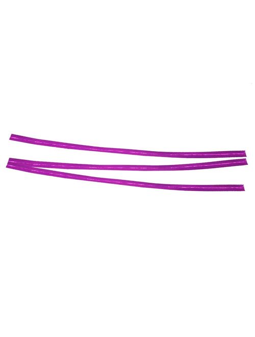 Fecho Prático Metalizado 4mmx11cm Pink c/100 - Cromus