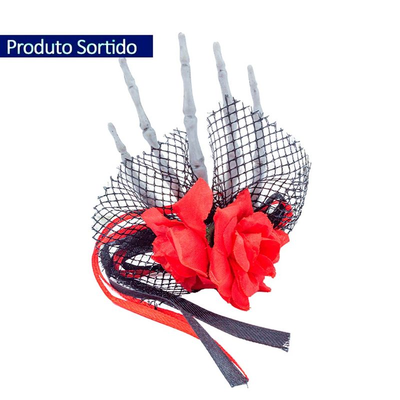 Halloween-Fantasia-Presilha-Mao-Caveira-Flor-Sortido---Cim