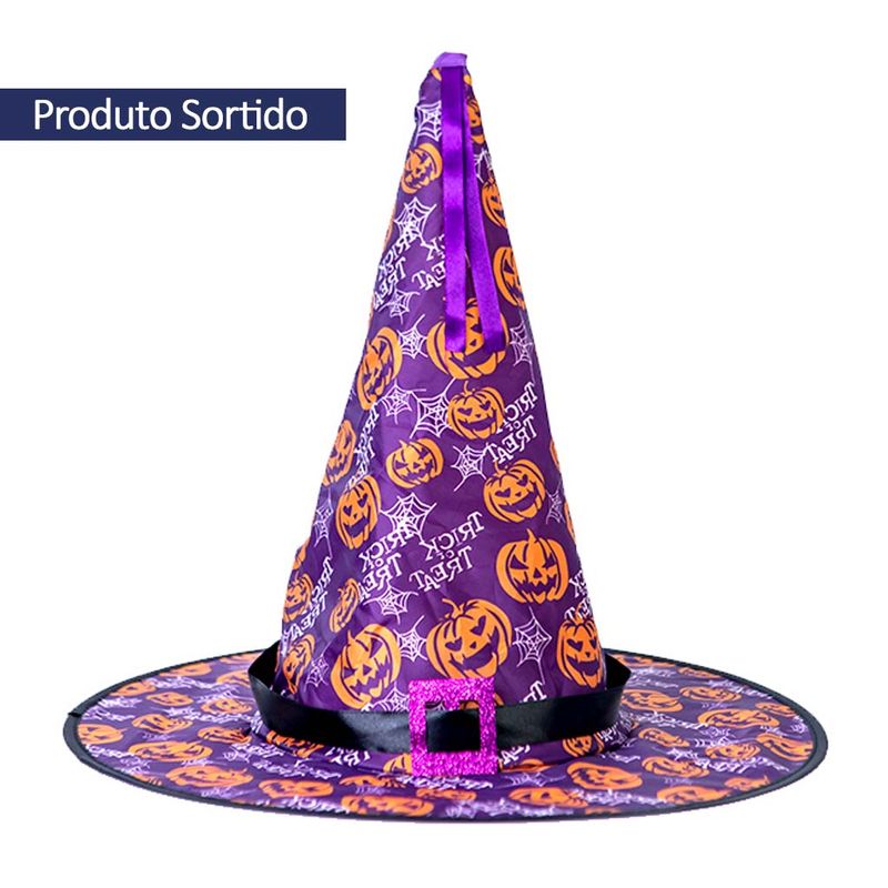 Halloween-Fantasia-Chapeu-de-Bruxa-LED-Sortido---Popper