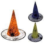 Halloween-Fantasia-Chapeu-de-Bruxa-Teia-de-Aranha-Sortido-Ref.H012---Silver-Festas