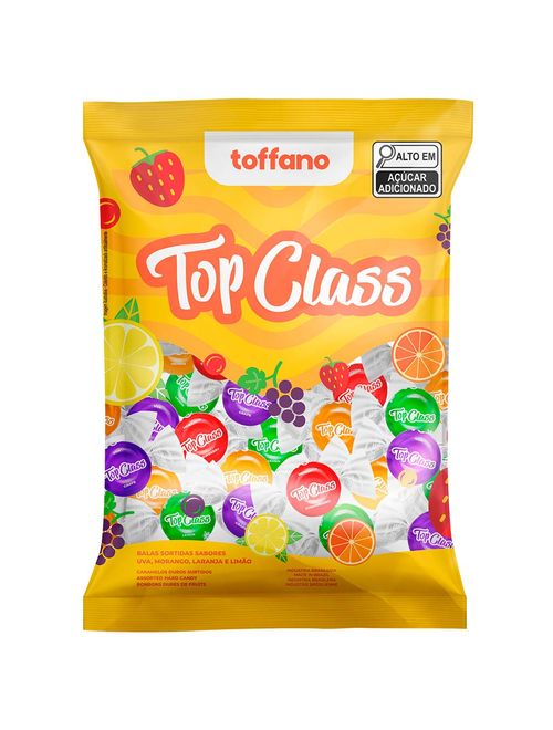 Bala Dura Top Class Frutas Sortidas 400g - Toffano
