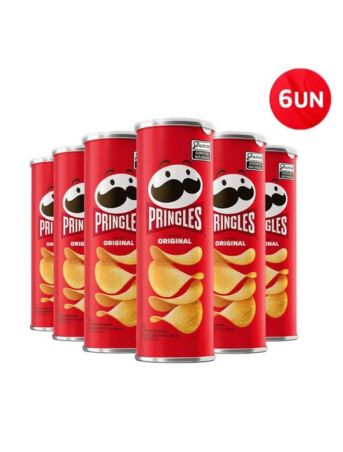 Kit Batata Original 6 Unidades - Pringles