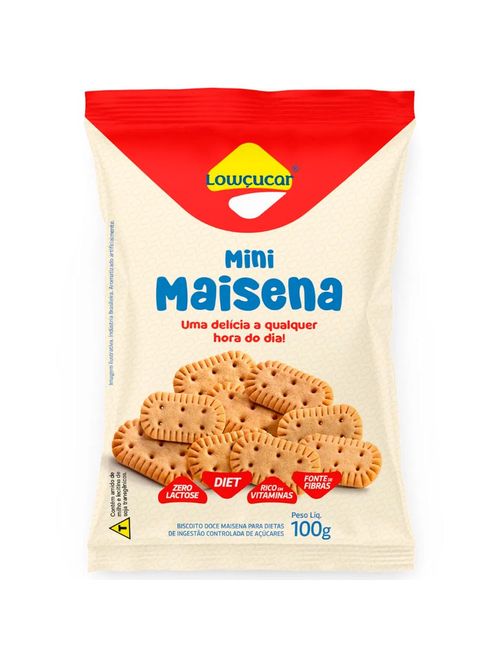 Mini Biscoito Maisena Diet 100g - Lowçúcar