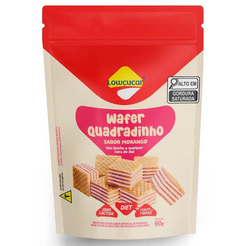 Biscoito-Wafer-Quadradinho-Morango-60g---Lowcucar