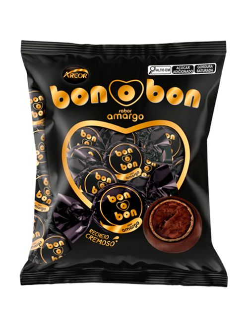 Bombom Bonobon Amargo 15g c/50 - Arcor