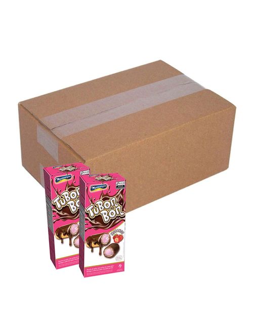 Wafer Tubon Bon Morango 30g c/24 - Montevérgine