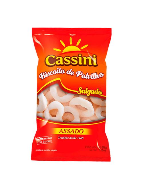 Biscoito de Polvilho Salgado Argola 200g - Cassini