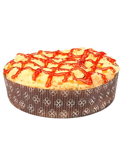 Formas Italianas Forneáveis Bolo Redondo Fiori 500g c/5 - Ultrafest
