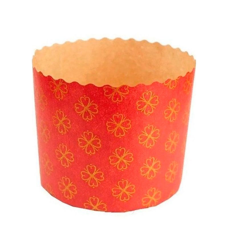 Forma-para-Panetone-Vermelho-250g-c-10---Ultrafest