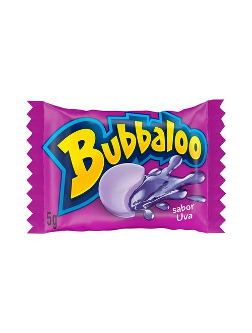 Chiclete Bubbaloo Uva c/60 - Adams