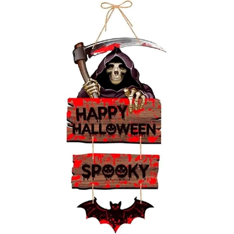 Enfeite-Decorativo-Happy-Halloween-Ref.-H359---Silver-Festas
