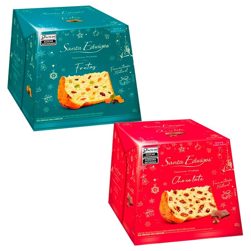 Kit-com-1-Panettone-Premium-Frutas---1-Gotas-Chocolate-400g---Santa-Edwiges