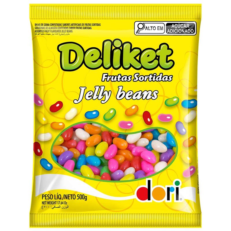 Bala-de-Goma-Confeitada-Deliket-Jelly-Beans-Frutas-Sortidas-500g---Dori