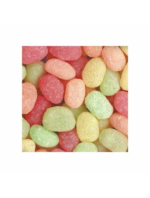 Bala de Goma Confeitada Deliket Jelly Beans Frutas Sortidas Ácidas 700g - Dori