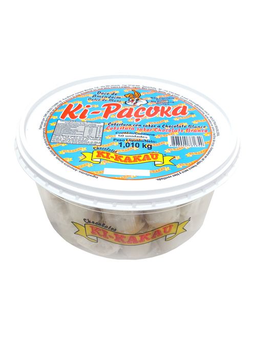 Paçoca Coberta com Chocolate Branco Ki-Paçoca c/50 - Ki Kakau