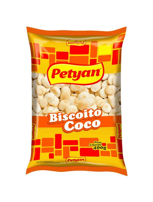 Biscoito Doce Coco 350g - Petyan