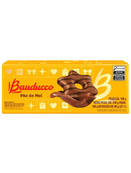 Pão de Mel c/6 - Bauducco